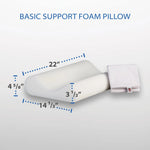 Basic Support Foam Cervical Pillow - Standard