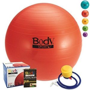 BodySport Fitness Ball – Red 75cm