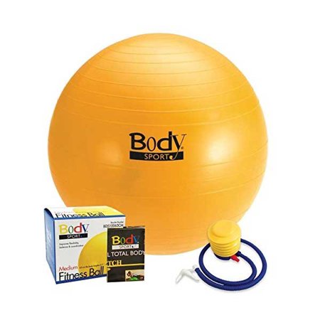 BodySport Fitness Ball – Yellow 65cm