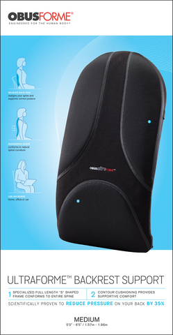 ObusForme Ultraforme™ Backrest Support – Don Valley Health and Wellness  Centre